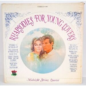 Viva Rhapsodies‎ For Young Lovers Midnight String Quartet Vintage Vinyl LP